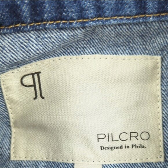 Brand New Pilcro Puff-Sleeve Denim Jacket - Picture 11 of 14